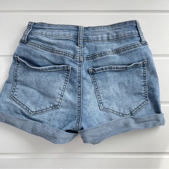 Lot of Destructed High Waist Shortie Jean Shorts RSQ/Pacific Sun/SO/Tgla/Windsor - Picture 10 of 16